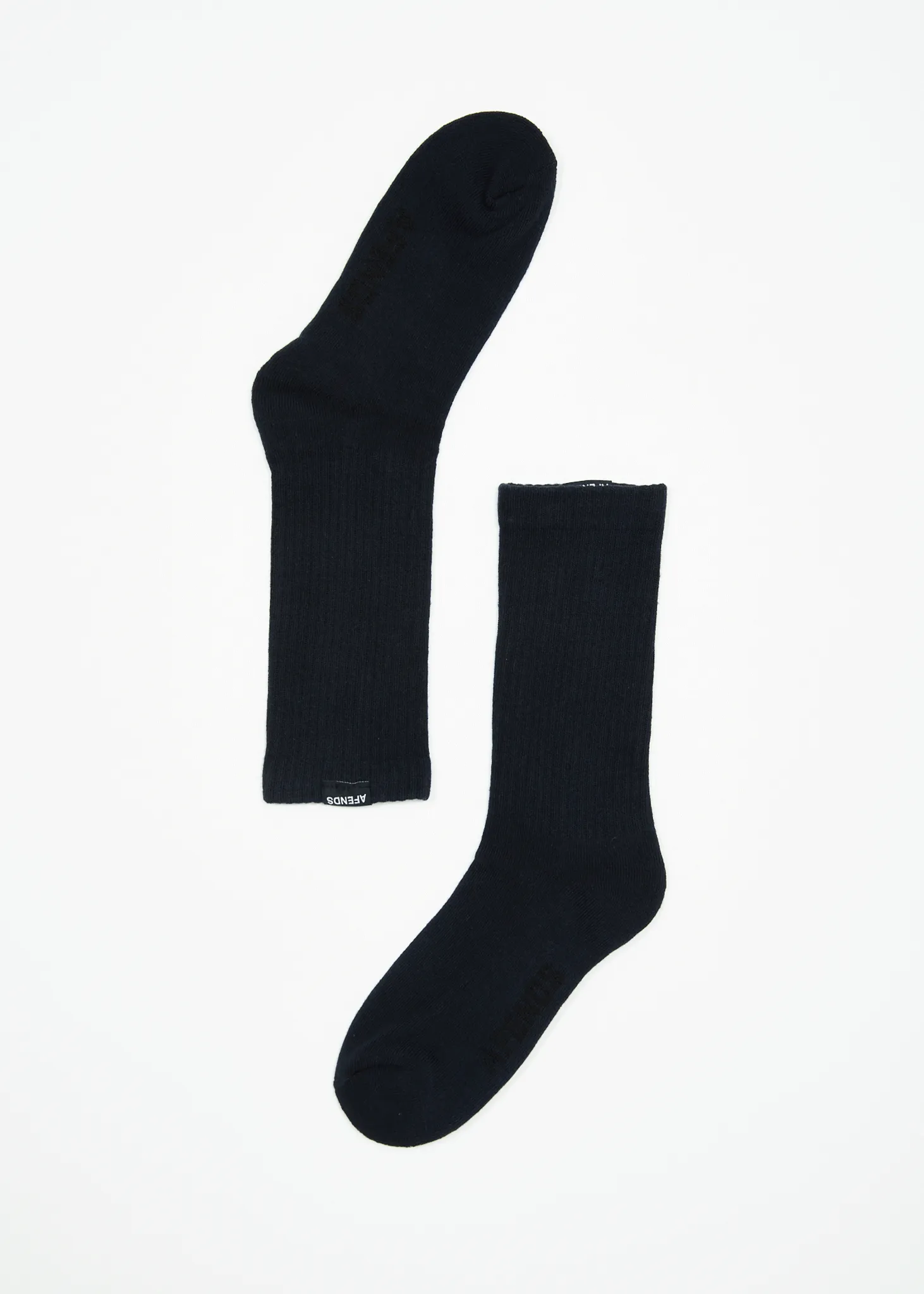 AFENDS Mens Everyday - Socks One Pack - Deep Sea sold by Afends