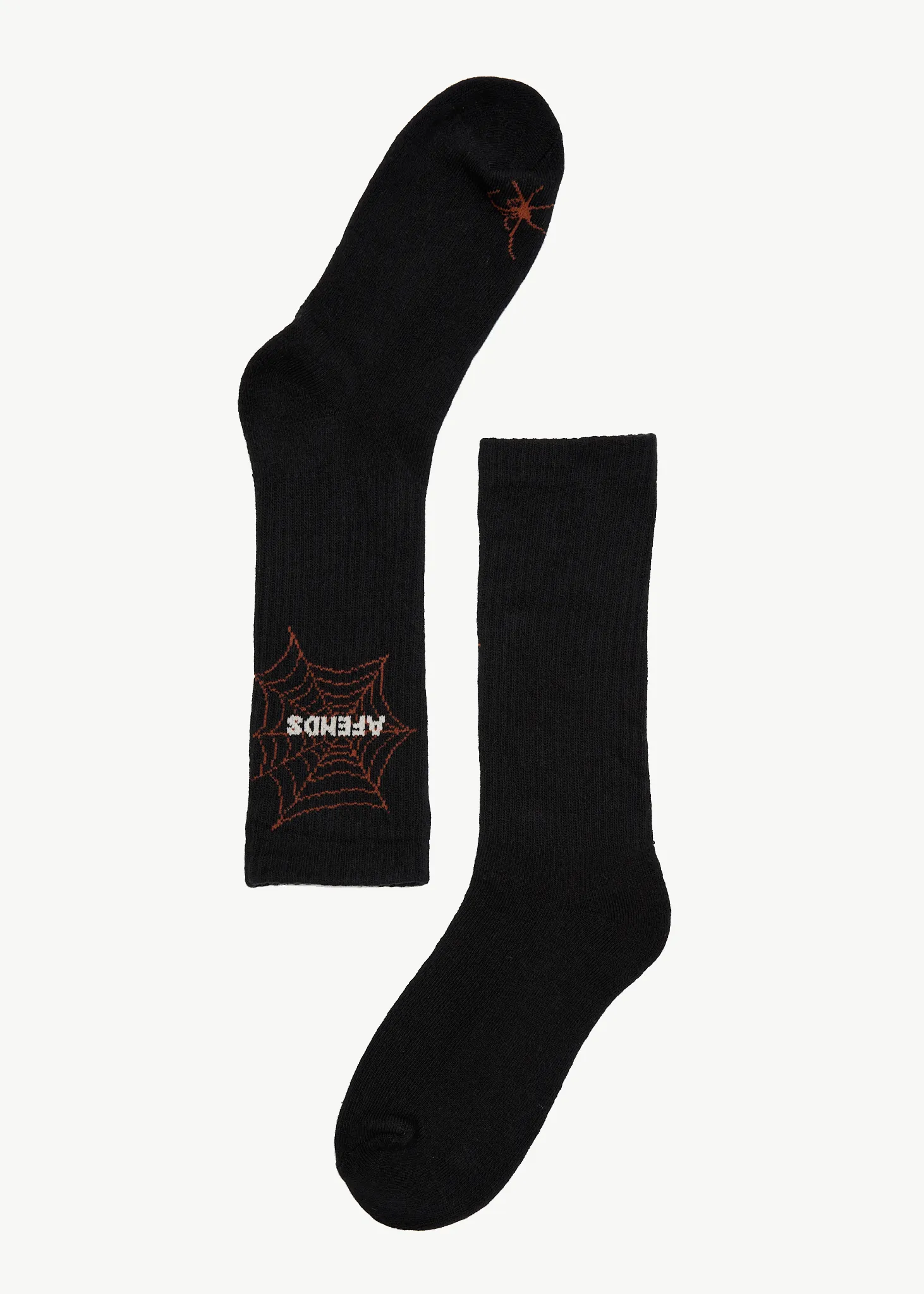 AFENDS Mens Art Two Pack - Socks Two Pack - Black sold by Afends product image thumbnail 2