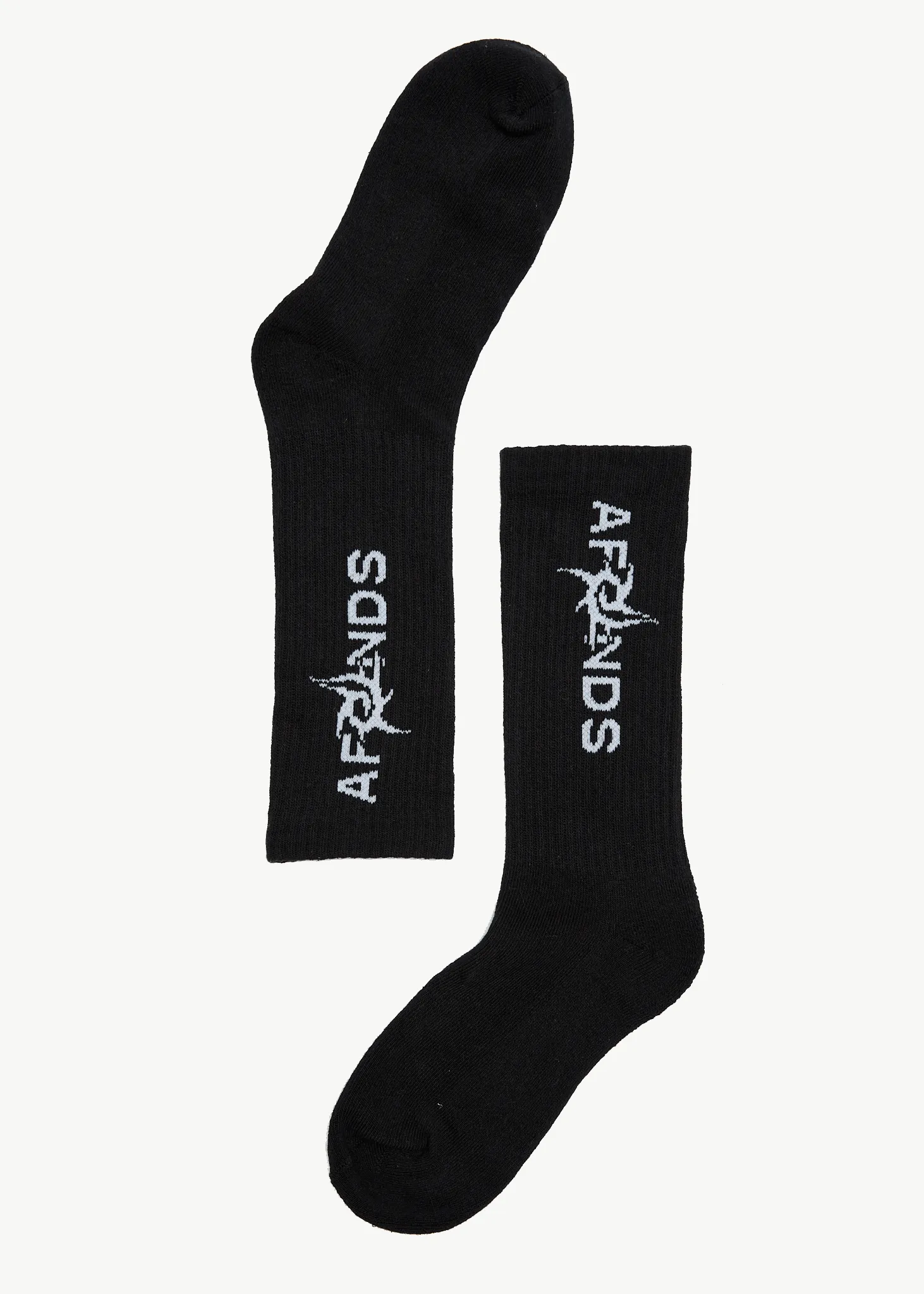 AFENDS Mens Art Two Pack - Socks Two Pack - Black sold by Afends product image thumbnail 3