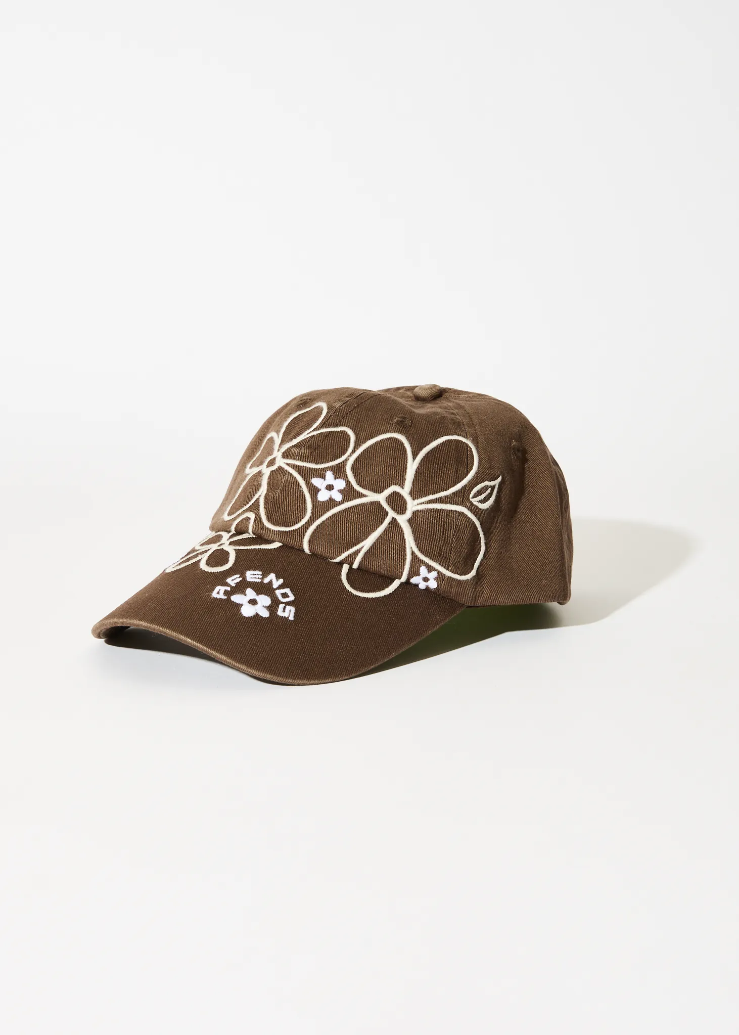 AFENDS Womens Tranquil - Panelled Cap - Coffee sold by Afends