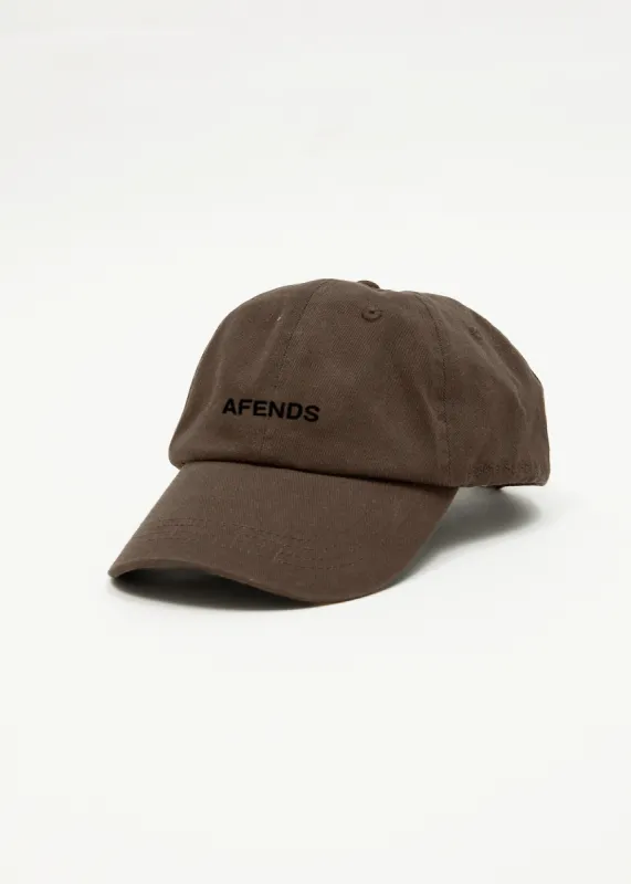 AFENDS Womens Daylight - Panelled Cap - Coffee sold by Afends
