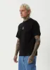 AFENDS Mens Burnin - Retro Tee - Black sold by Afends