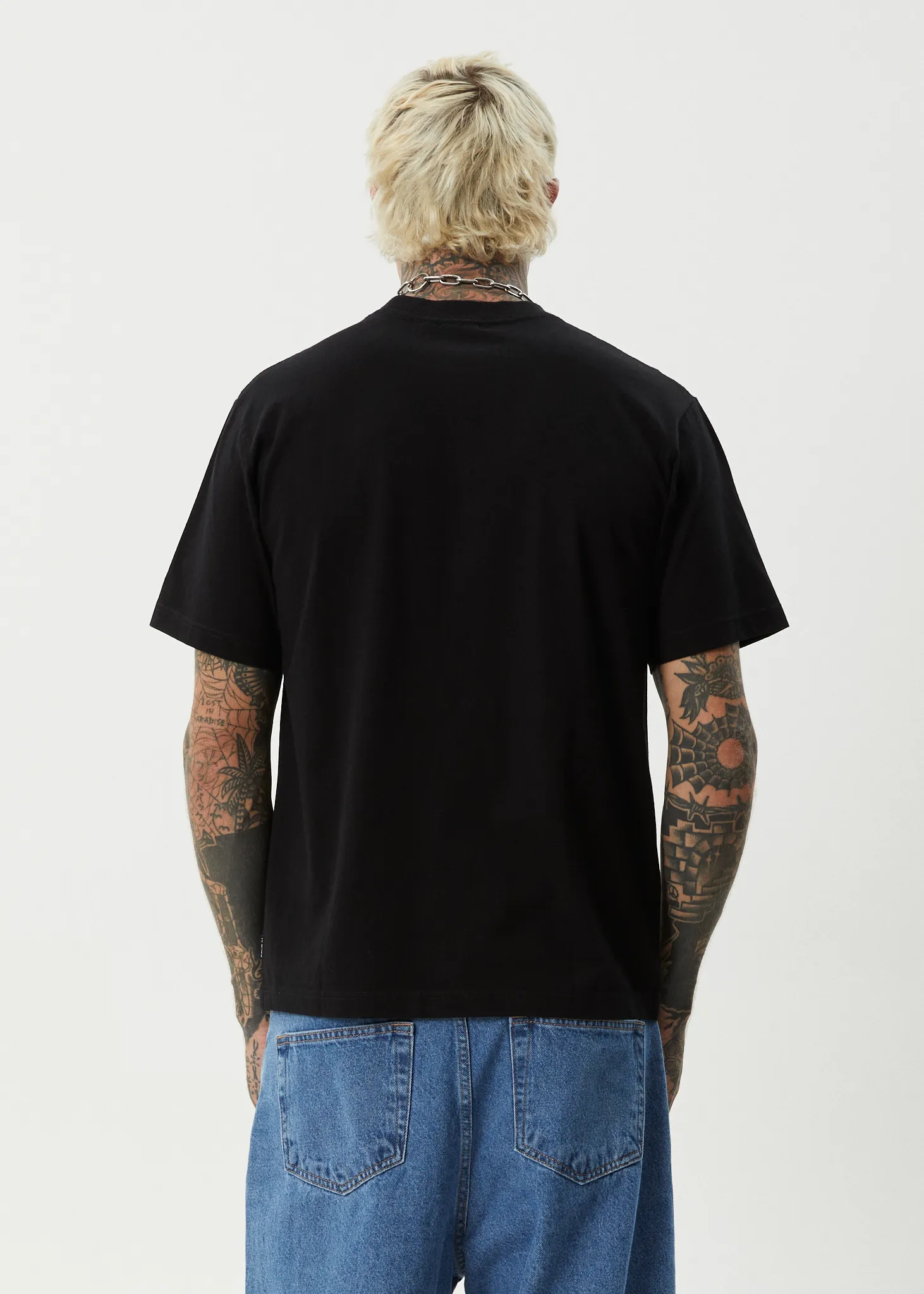 AFENDS Mens Burnin - Retro Tee - Black sold by Afends product image thumbnail 5