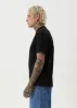 AFENDS Mens Burnin - Retro Tee - Black sold by Afends