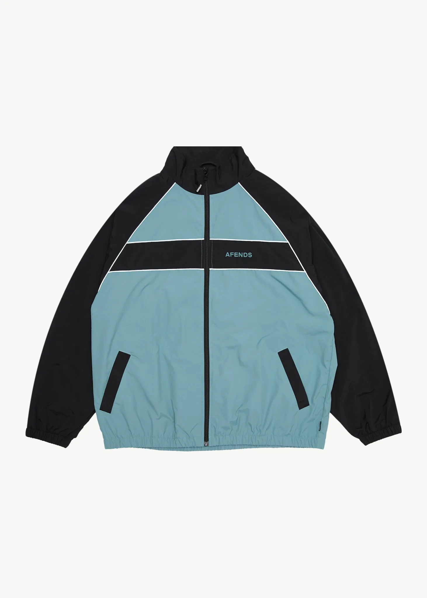 AFENDS Mens Spicy - Sports Spray Jacket - Ocean Spray sold by Afends