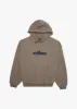AFENDS Mens Antic - Boxy Hoodie - Fossil sold by Afends