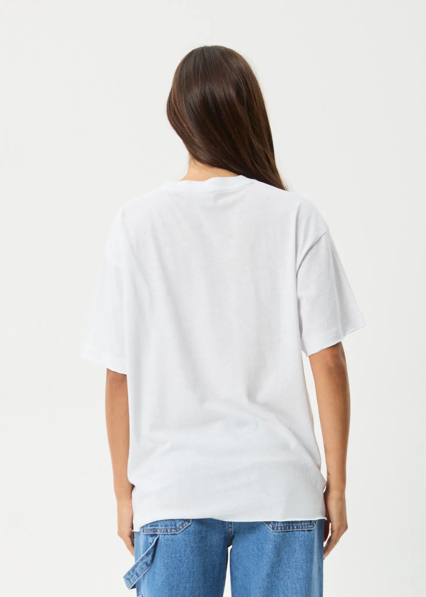 AFENDS Womens Butterfluer - Oversized Tee - White sold by Afends product image thumbnail 5
