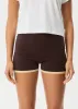 AFENDS Womens Set Fire - Knit Short - Coffee sold by Afends