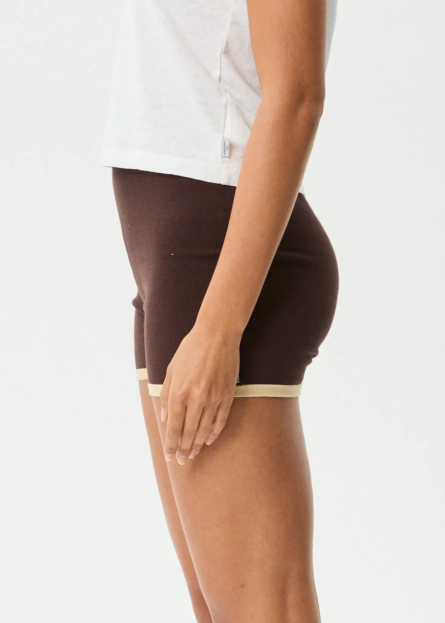 AFENDS Womens Set Fire - Knit Short - Coffee sold by Afends product image thumbnail 5