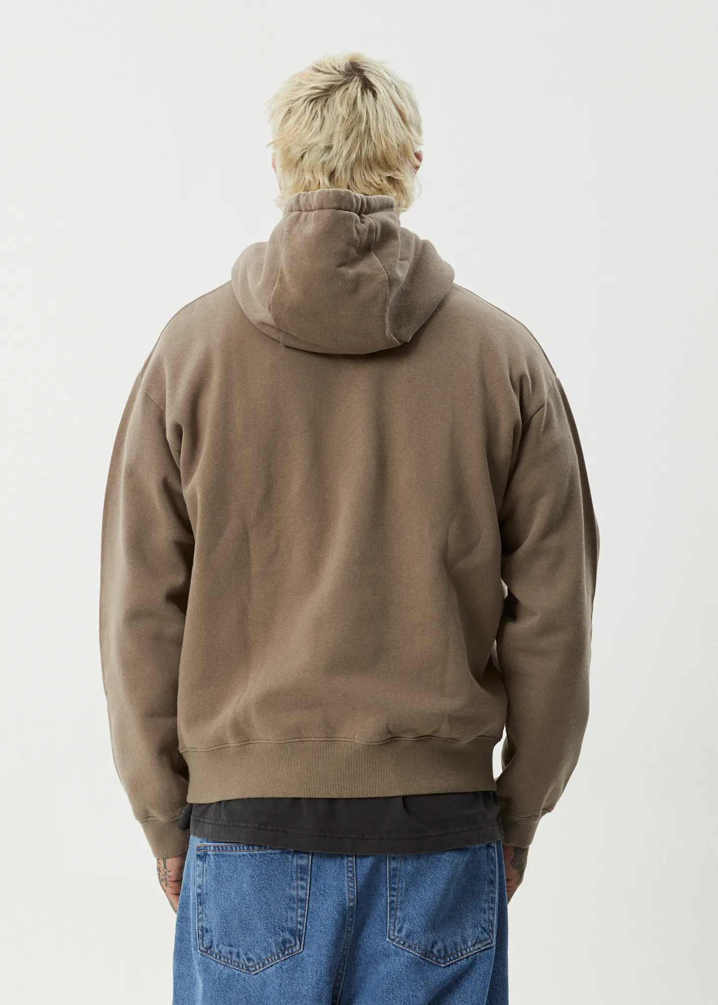 AFENDS Mens Ember - Hoodie - Fossil sold by Afends product image thumbnail 5