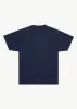 AFENDS Mens Genesis - Heavyweight Boxy Tee - Washed Deep Sea sold by Afends