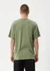 AFENDS Mens Vinyl - Retro Tee - Oil Green sold by Afends