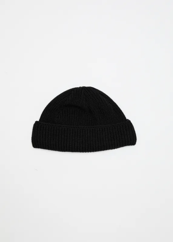 AFENDS Mens Thc - Wharfie Beanie - Black sold by Afends