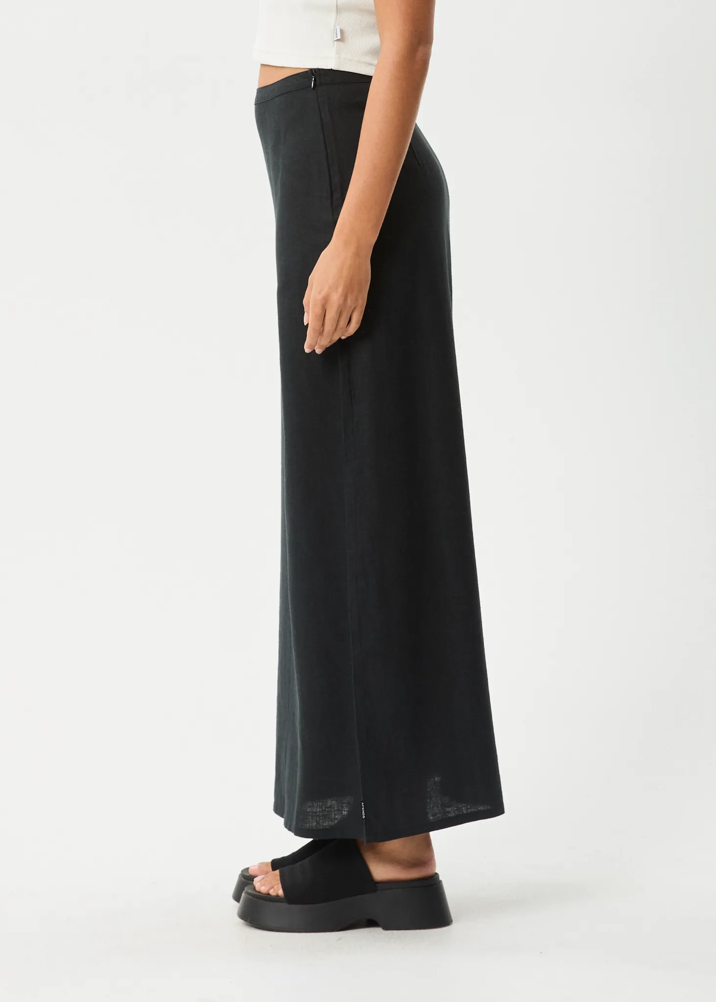 AFENDS Womens Lilo - Maxi Skirt - Black sold by Afends product image thumbnail 4