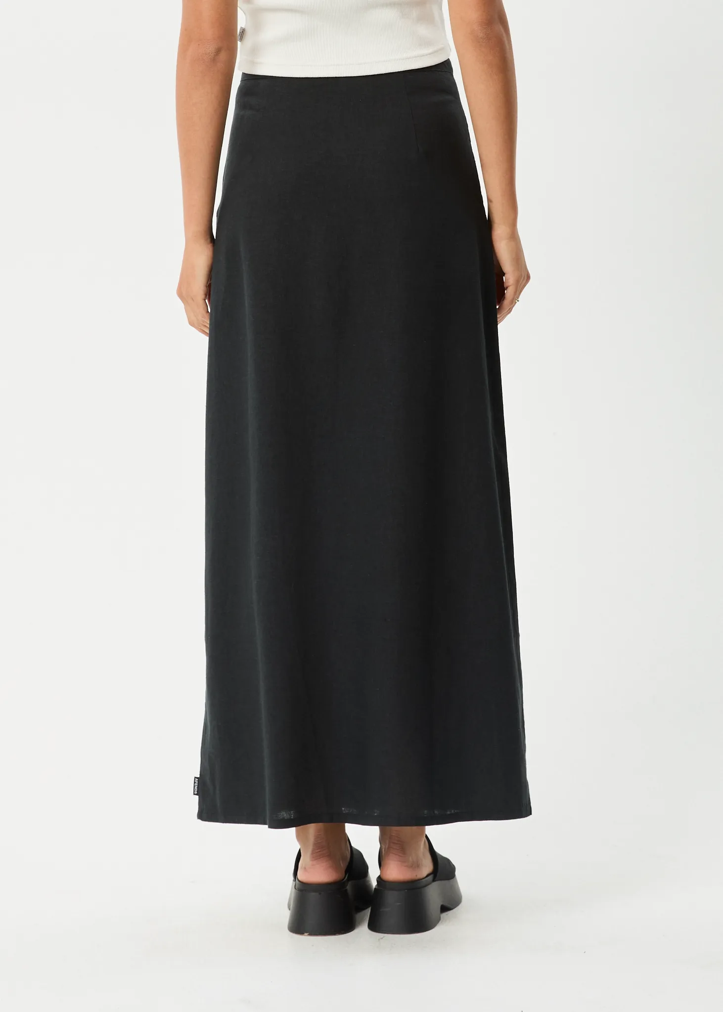 AFENDS Womens Lilo - Maxi Skirt - Black sold by Afends product image thumbnail 5
