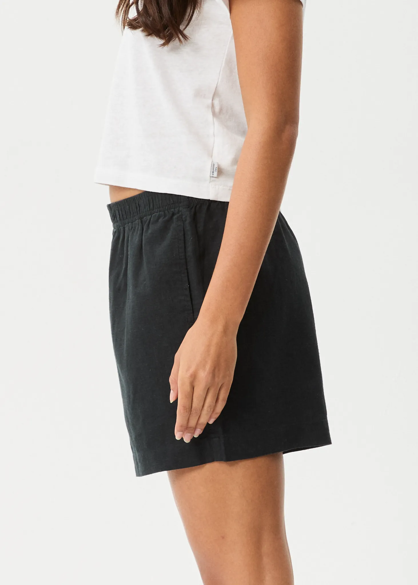 AFENDS Womens Lilo - Boxer Short - Black sold by Afends product image thumbnail 4