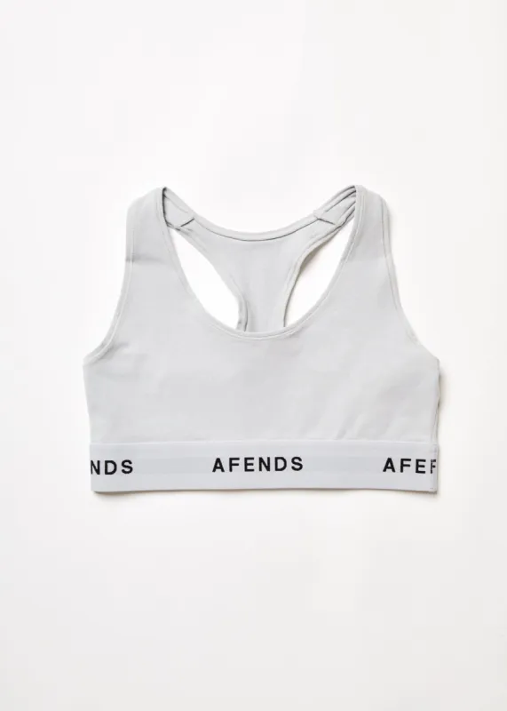 AFENDS Womens Molly - Sports Crop - Smoke sold by Afends