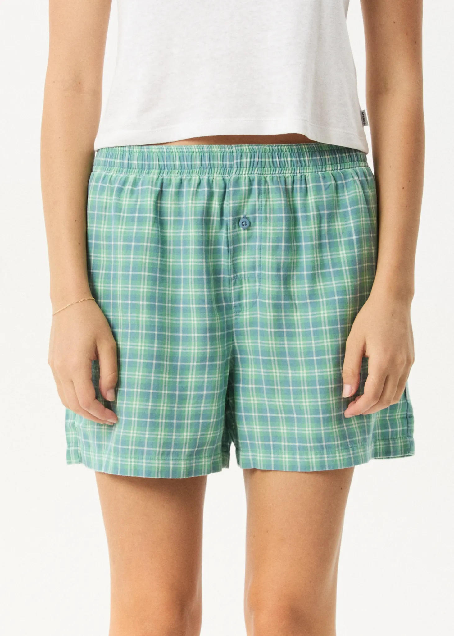 AFENDS Womens Creator - Boxer Short - Pine sold by Afends product image thumbnail 2