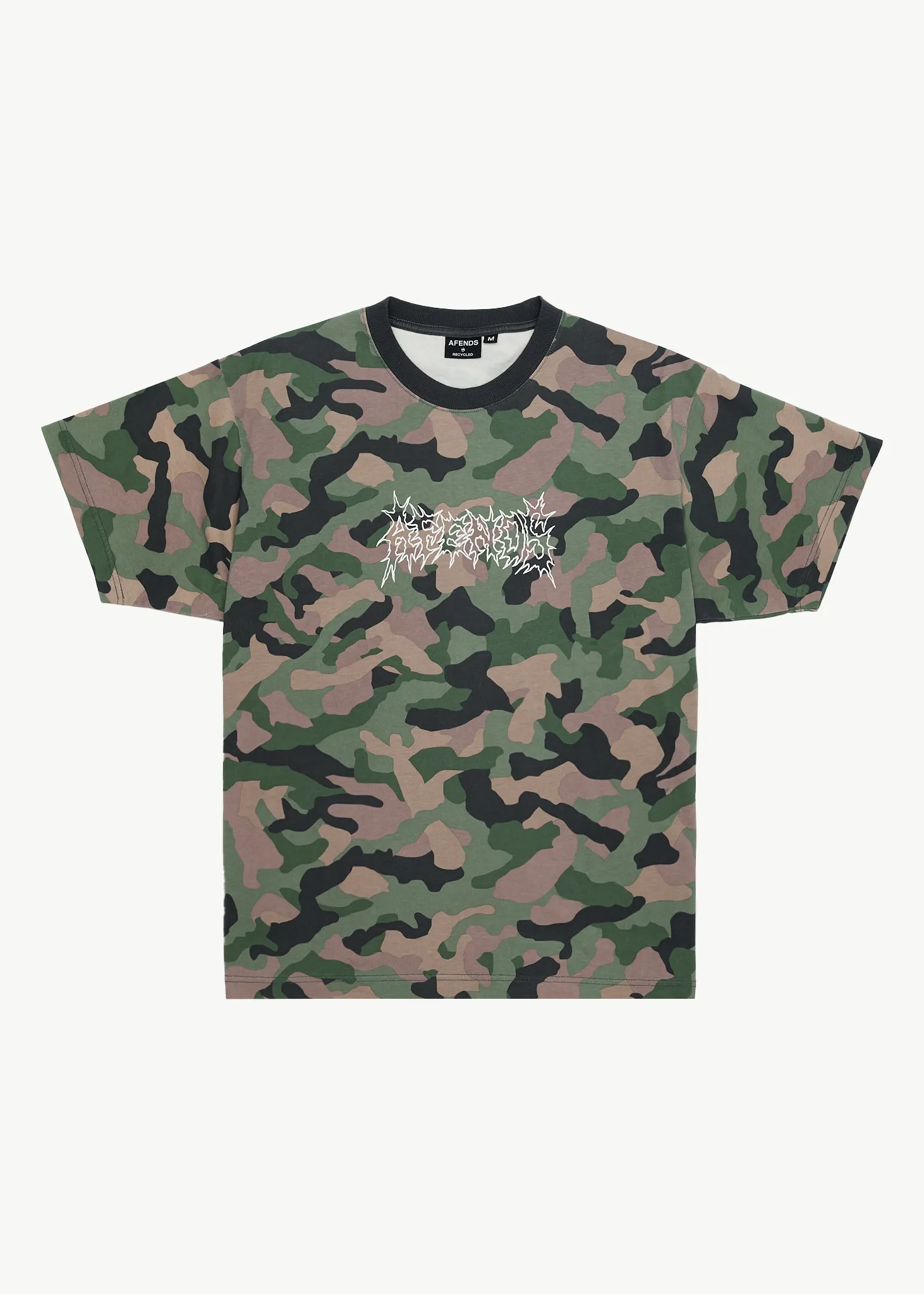 AFENDS Mens Hidden - Boxy Tee - Hidden sold by Afends