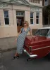 AFENDS Womens Rowan - Seersucker Check Maxi Dress - Black / White sold by Afends