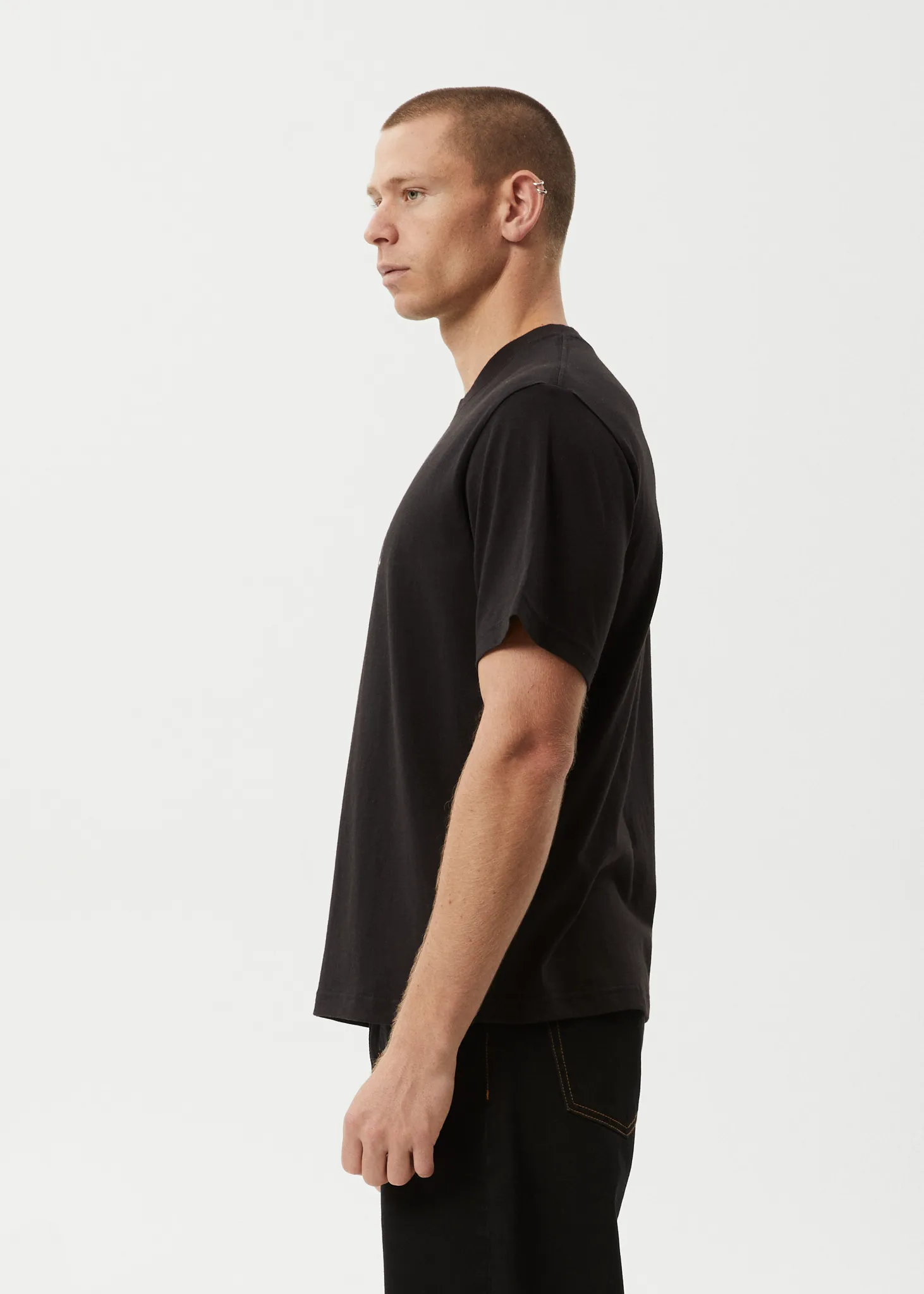 AFENDS Mens Smell The Roses - Retro Tee - Black sold by Afends product image thumbnail 5