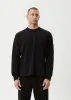 AFENDS Mens Genesis - Boxy Long Sleeve Tee - Black sold by Afends