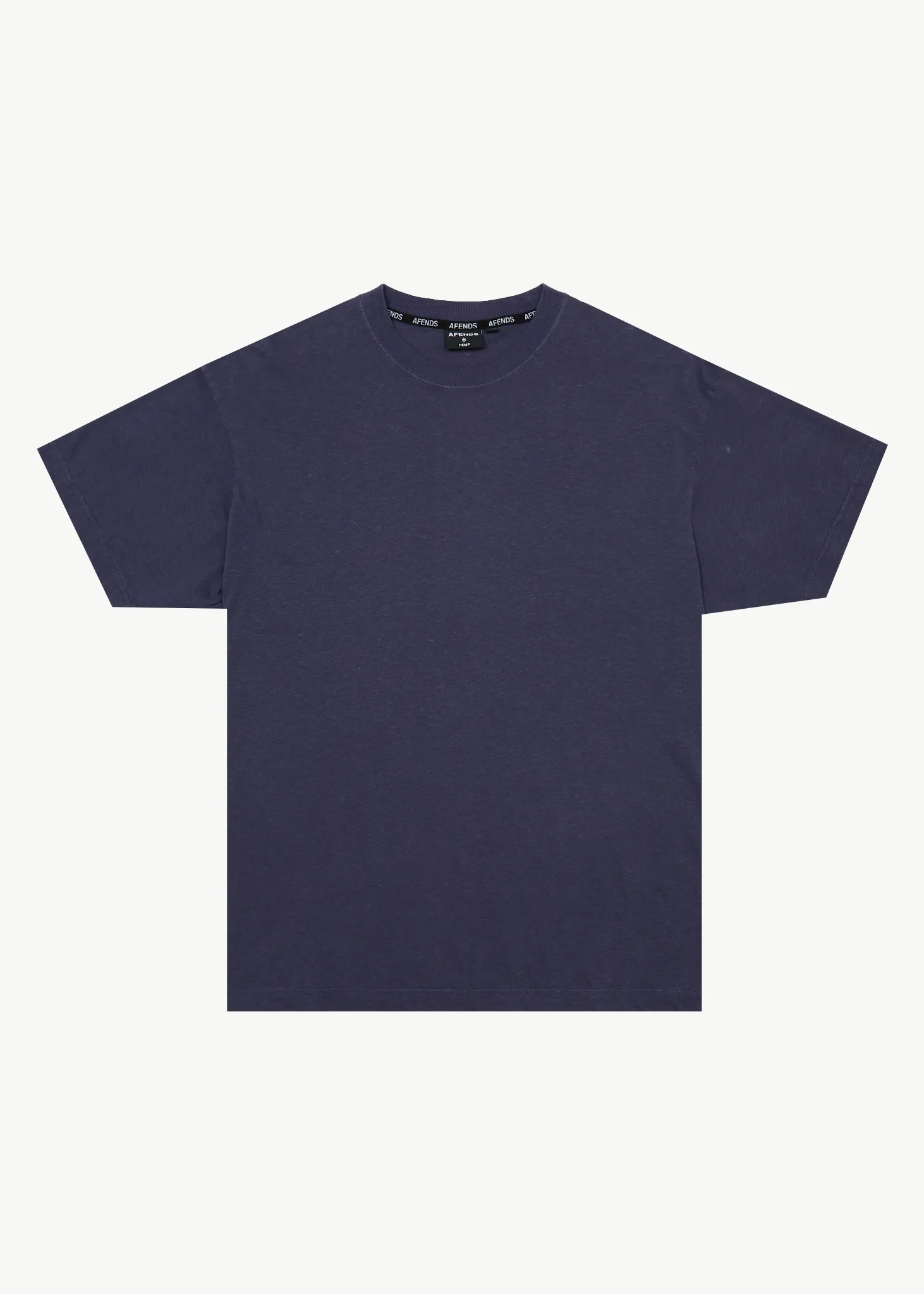 AFENDS Mens Foundation - Boxy Tee - Washed Deep Sea sold by Afends