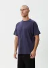 AFENDS Mens Foundation - Boxy Tee - Washed Deep Sea sold by Afends