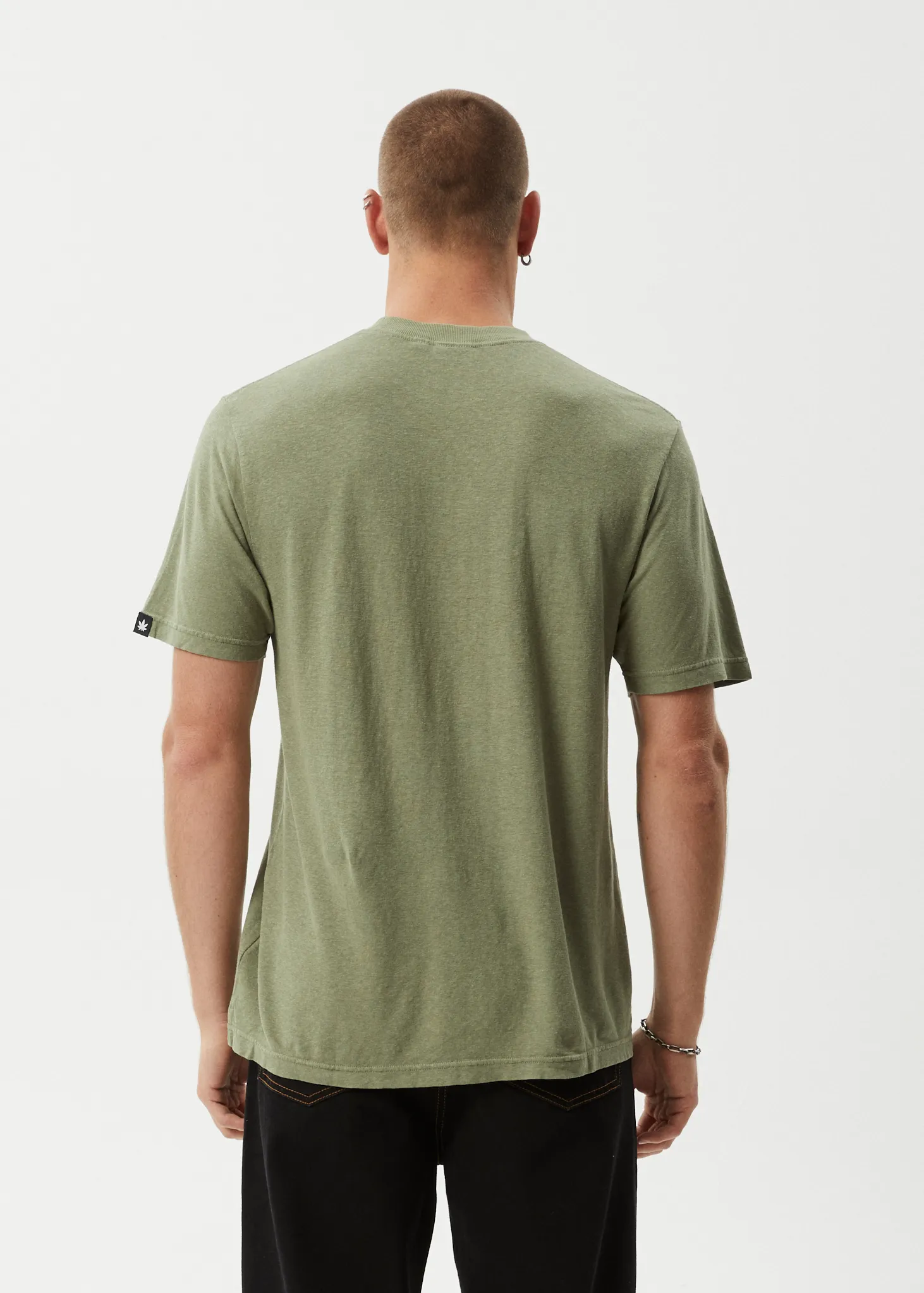 AFENDS Mens Classic - Retro Tee - Oil Green sold by Afends product image thumbnail 5