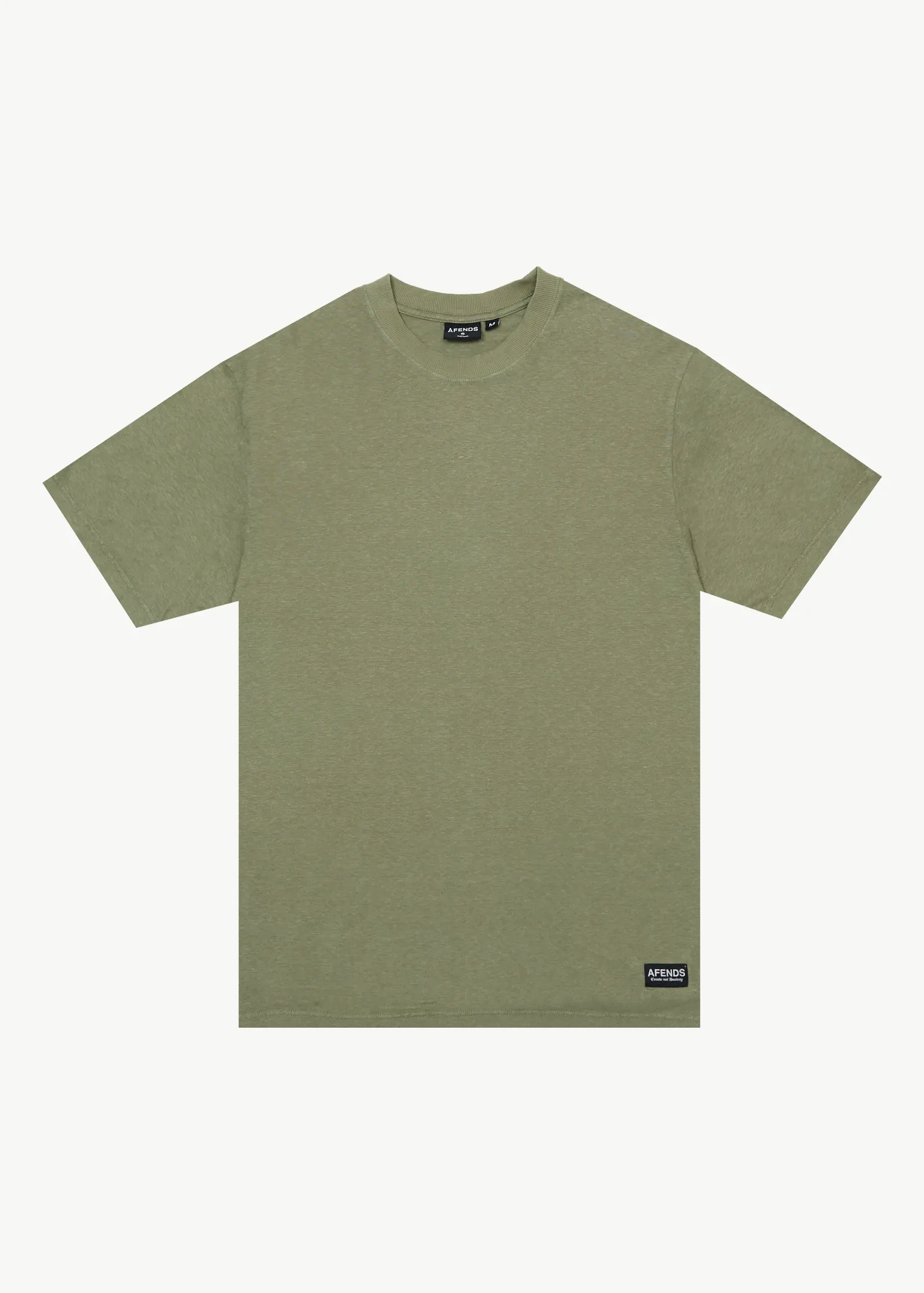 AFENDS Mens Classic - Retro Tee - Oil Green sold by Afends
