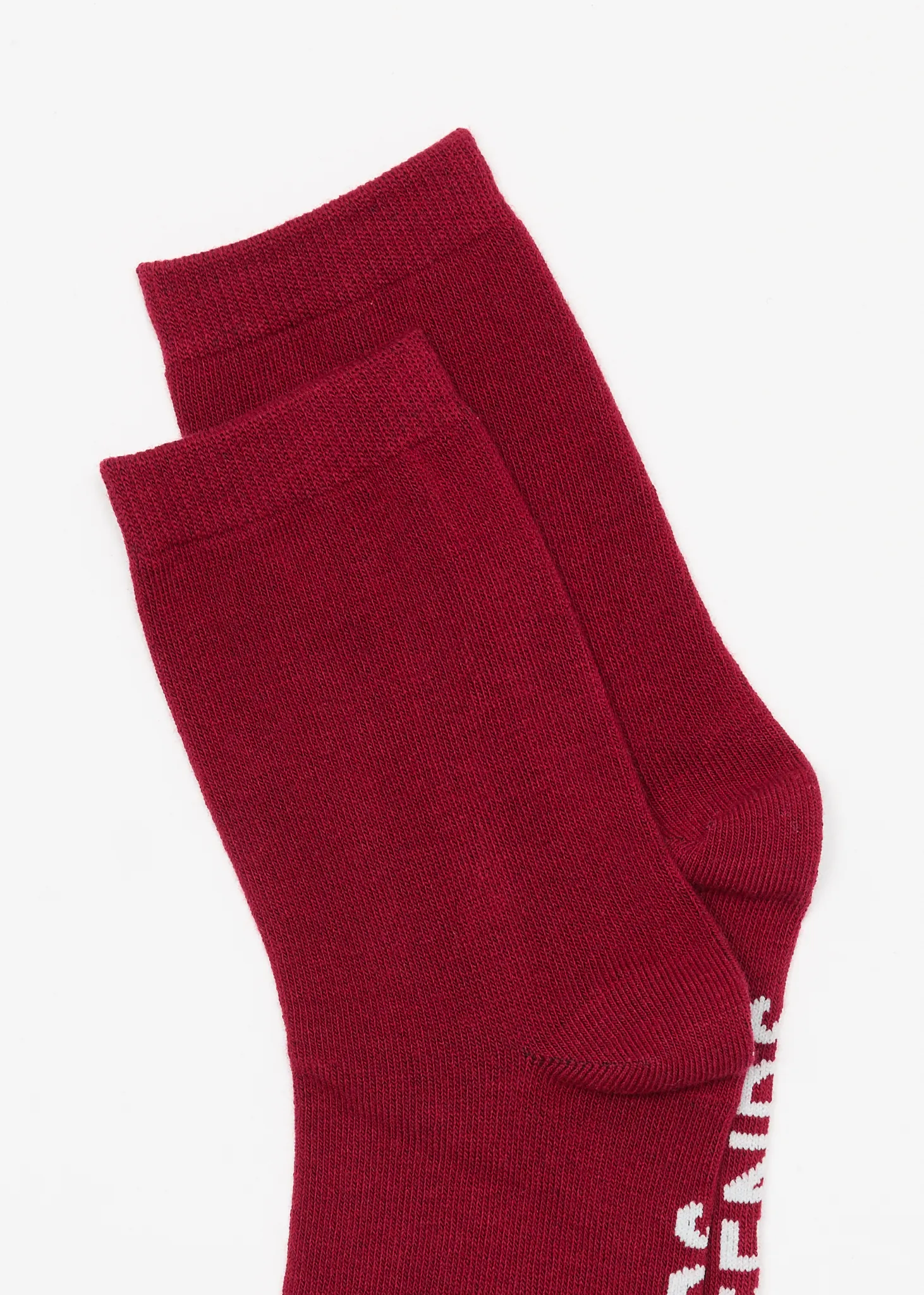 AFENDS Womens Base - Socks Two Pack - Burgundy sold by Afends product image thumbnail 3