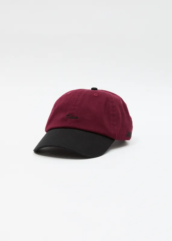 AFENDS Womens Disco - Panelled Cap - Burgundy sold by Afends