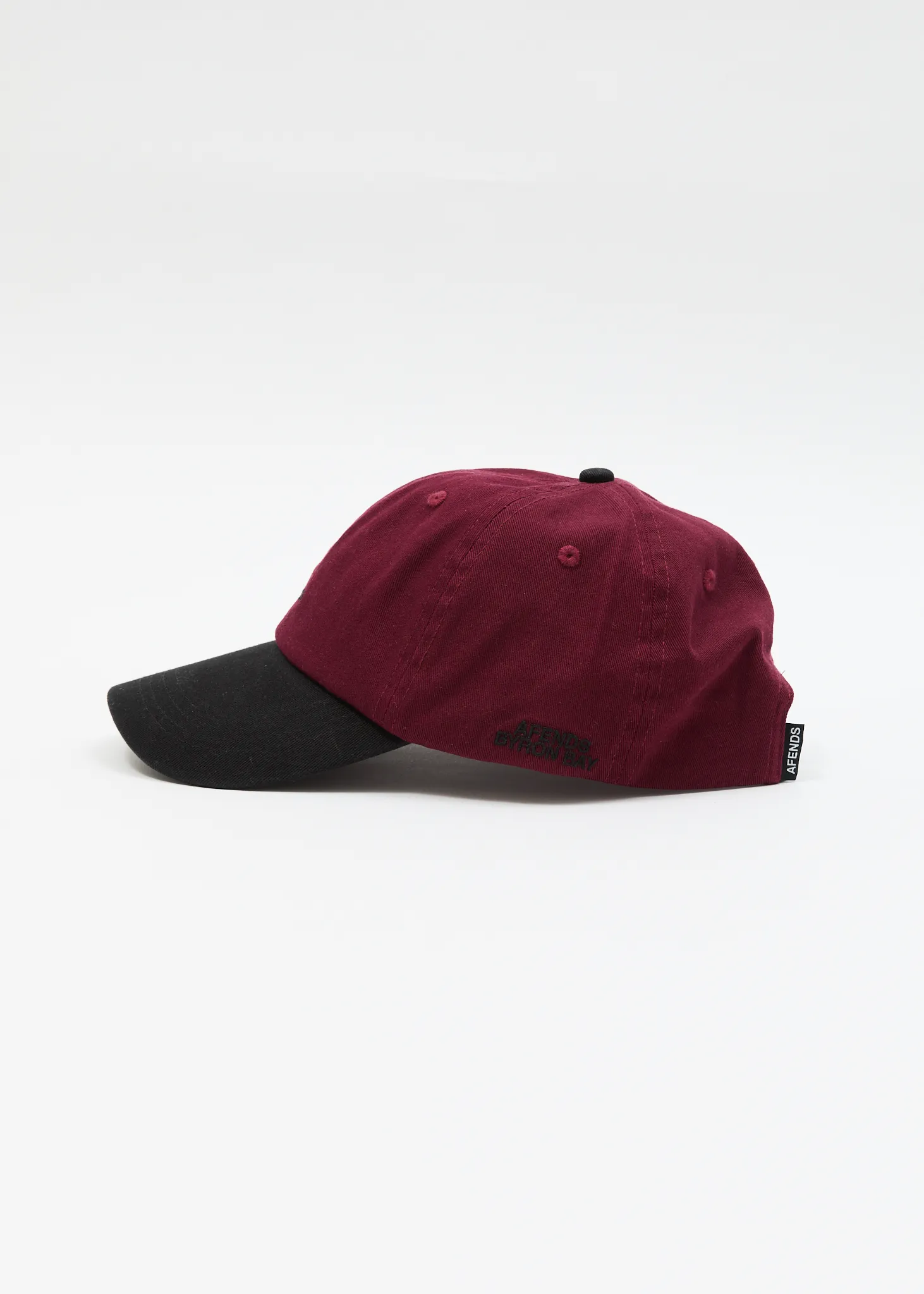 AFENDS Womens Disco - Panelled Cap - Burgundy sold by Afends product image thumbnail 5