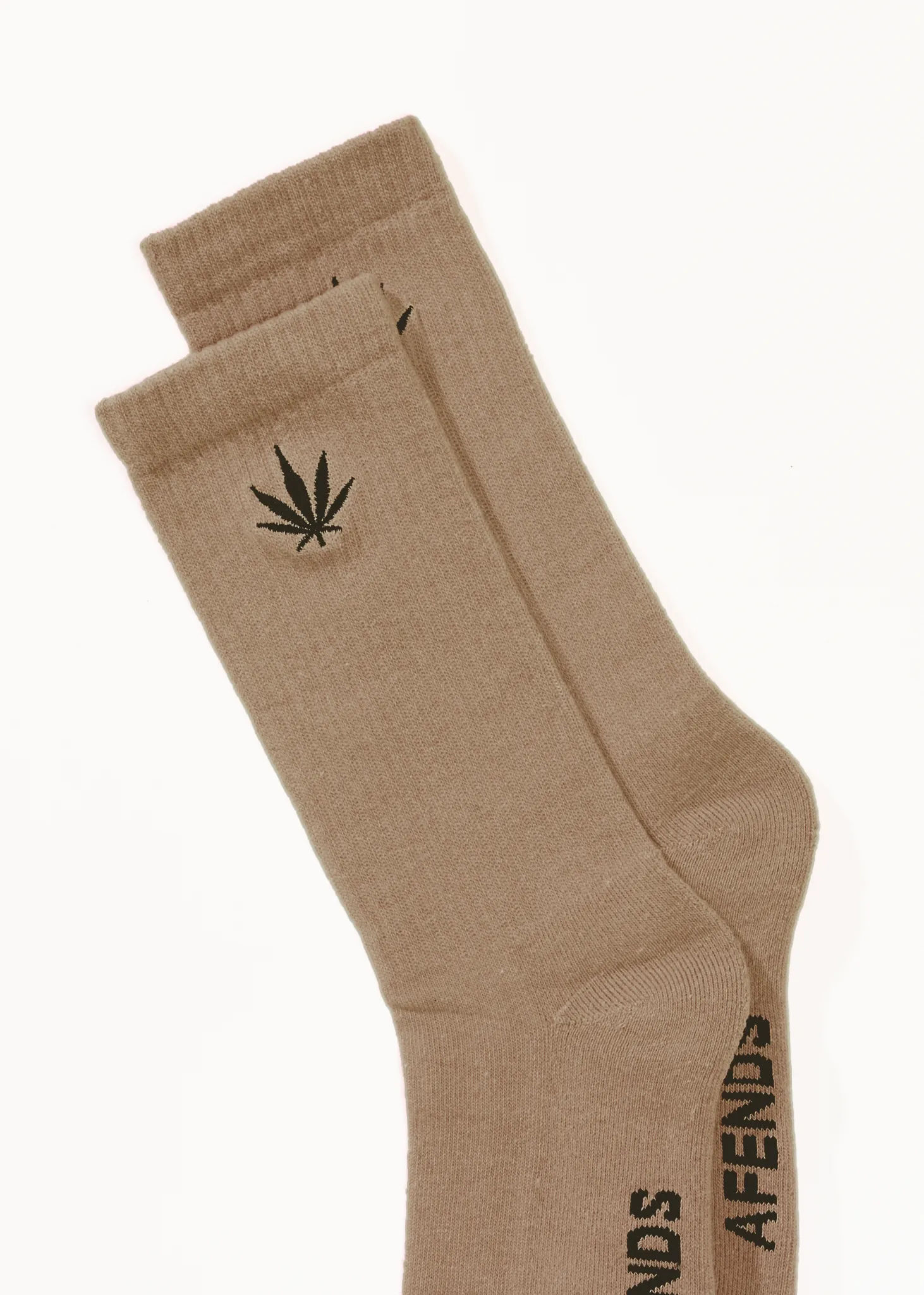 AFENDS Mens Happy - Socks One Pack - Elmwood sold by Afends product image thumbnail 2