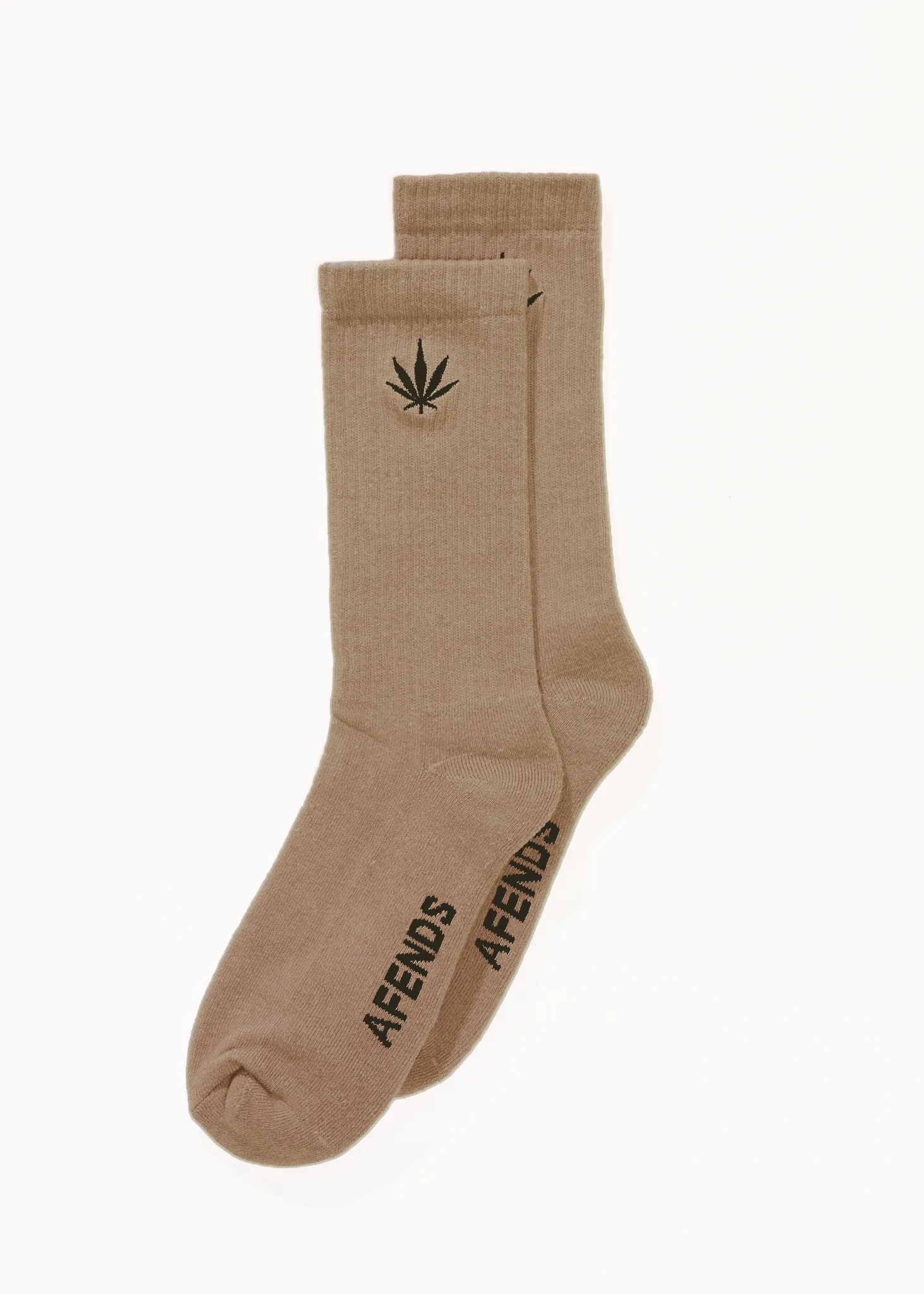 AFENDS Mens Happy - Socks One Pack - Elmwood sold by Afends product image thumbnail 3
