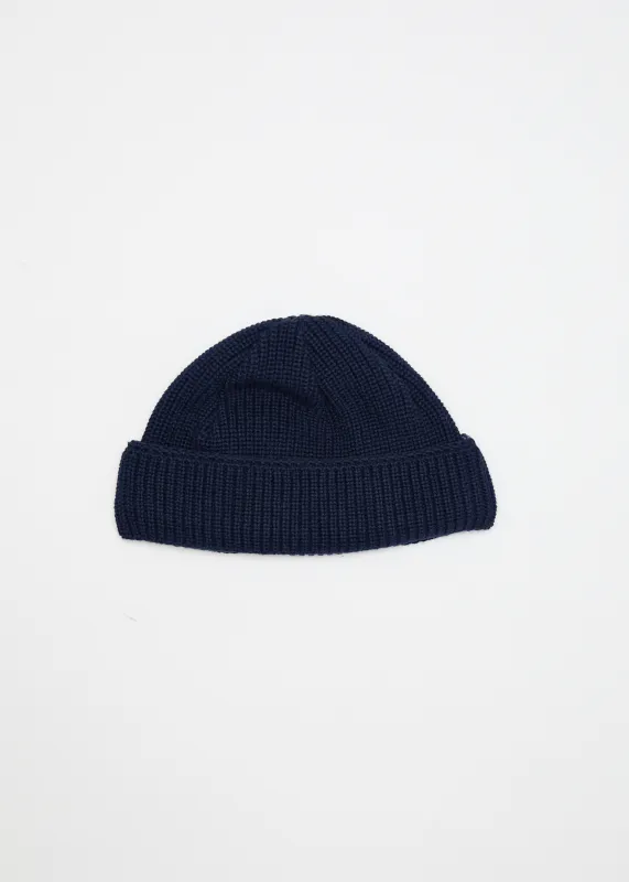 AFENDS Mens Thc - Wharfie Beanie - Deep Sea sold by Afends