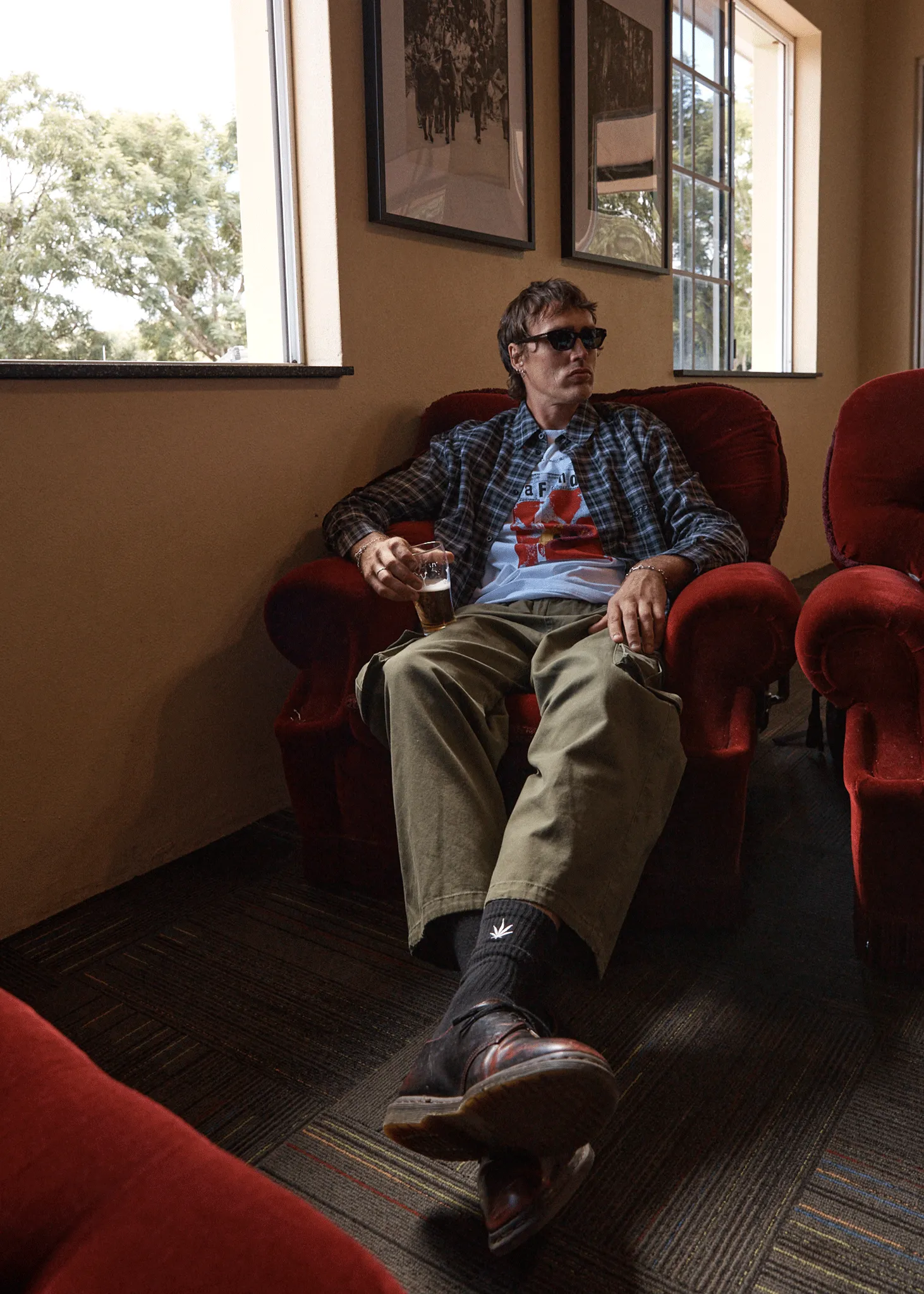 AFENDS Mens Atlas Canvas - Cargo Pant - Military sold by Afends product image thumbnail 2