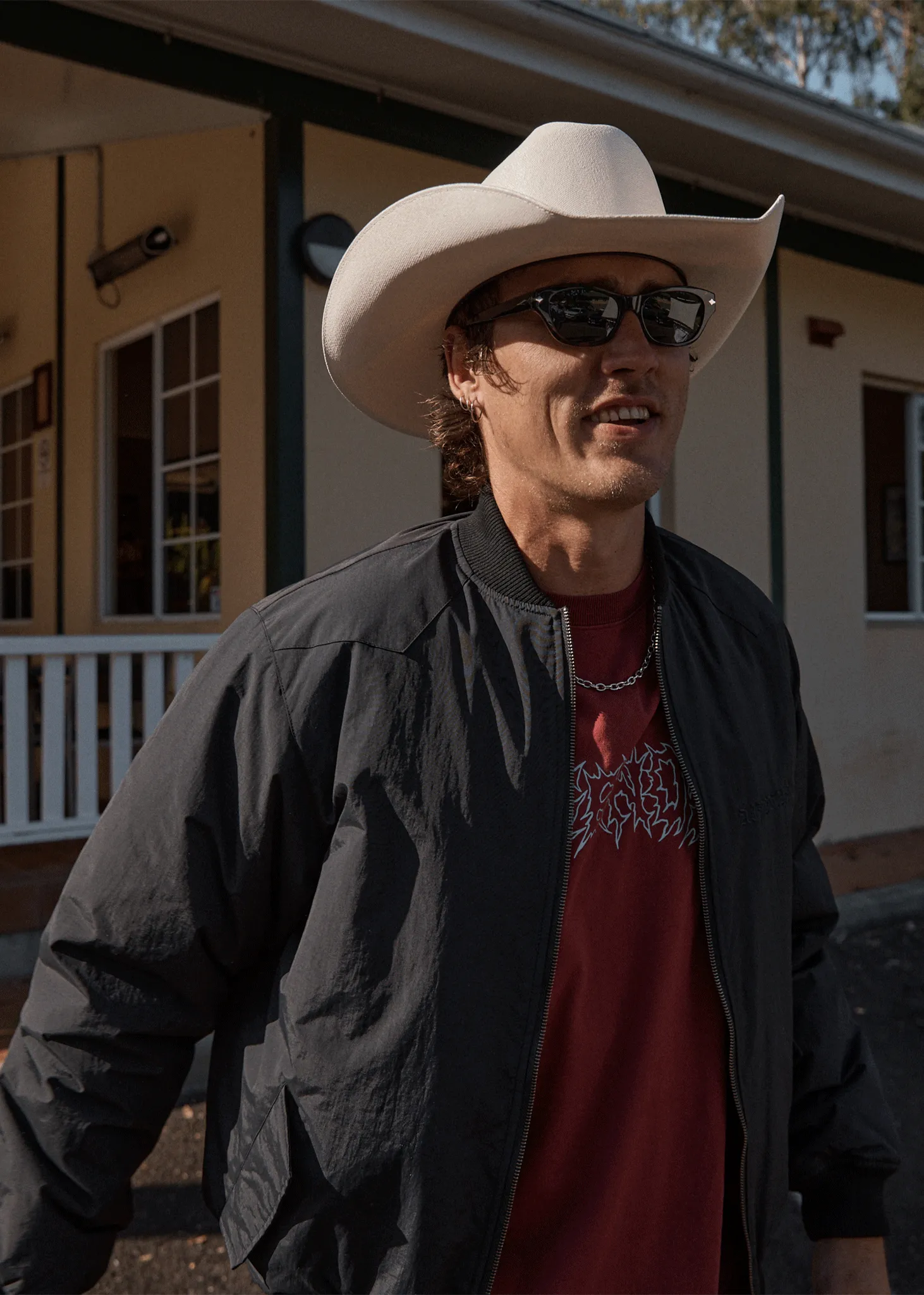 AFENDS Mens No More Bombs - Bomber Jacket - Black sold by Afends product image thumbnail 3