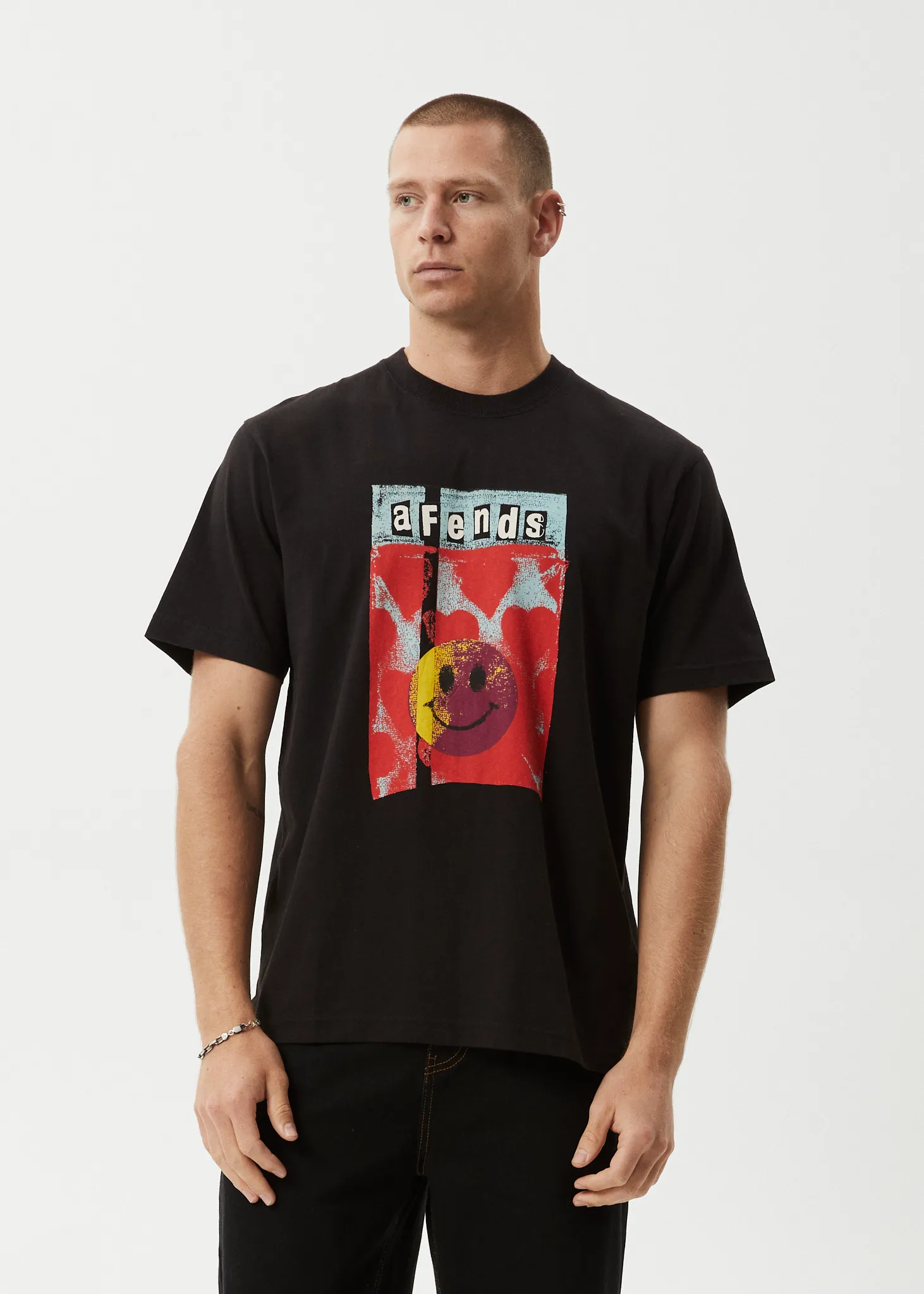AFENDS Mens Dime Bag - Retro Tee - Black sold by Afends product image thumbnail 2