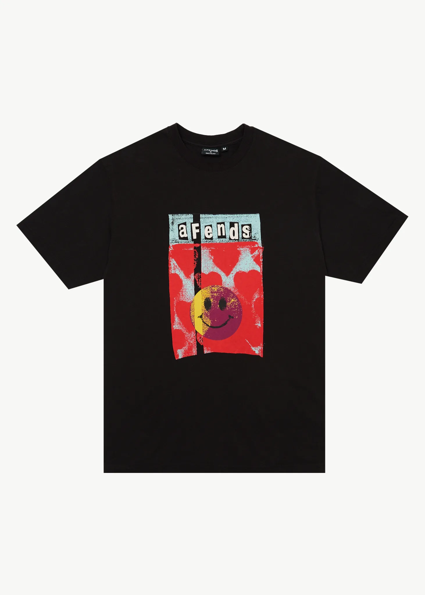 AFENDS Mens Dime Bag - Retro Tee - Black sold by Afends