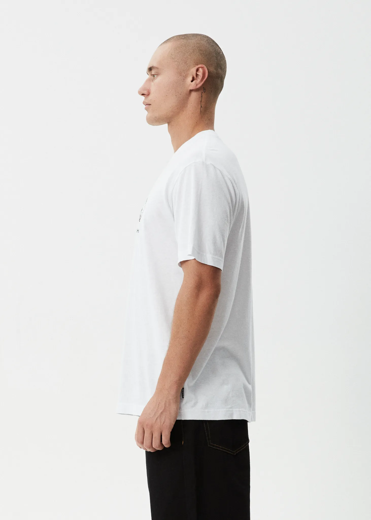 AFENDS Mens Dreamer - Retro Tee - White sold by Afends product image thumbnail 4