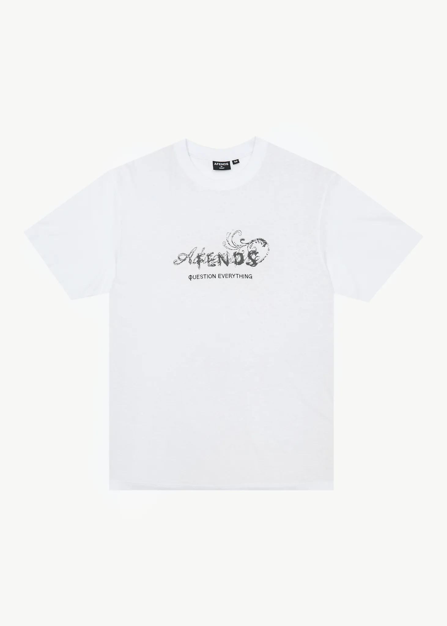 AFENDS Mens Dreamer - Retro Tee - White sold by Afends