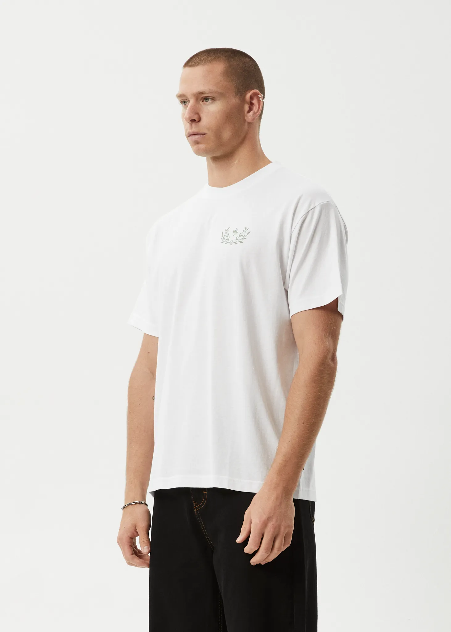 AFENDS Mens Surf Related - Boxy Tee - White sold by Afends product image thumbnail 3