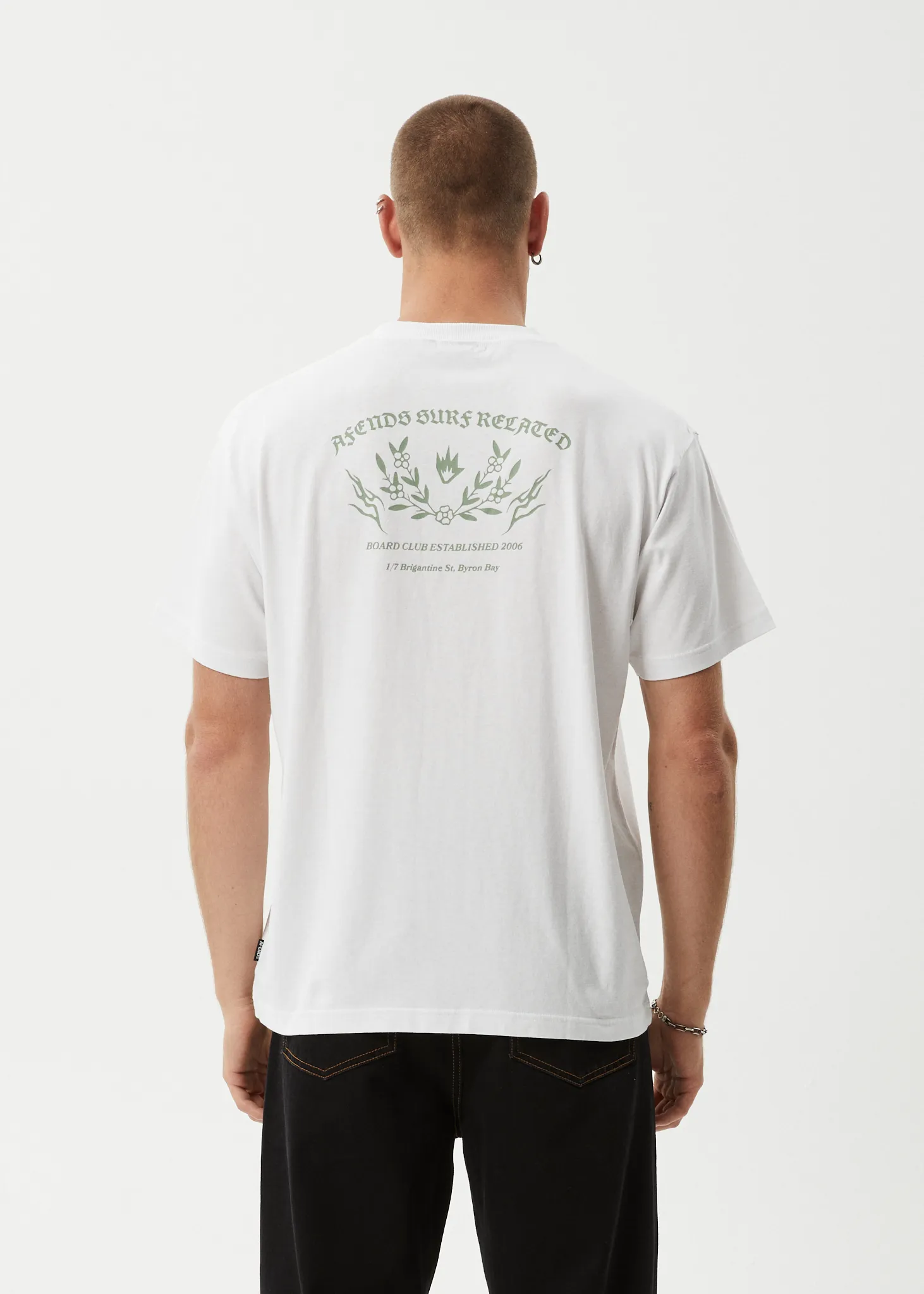 AFENDS Mens Surf Related - Boxy Tee - White sold by Afends product image thumbnail 5