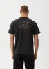AFENDS Mens Surf Related - Boxy Tee - Stone Black sold by Afends