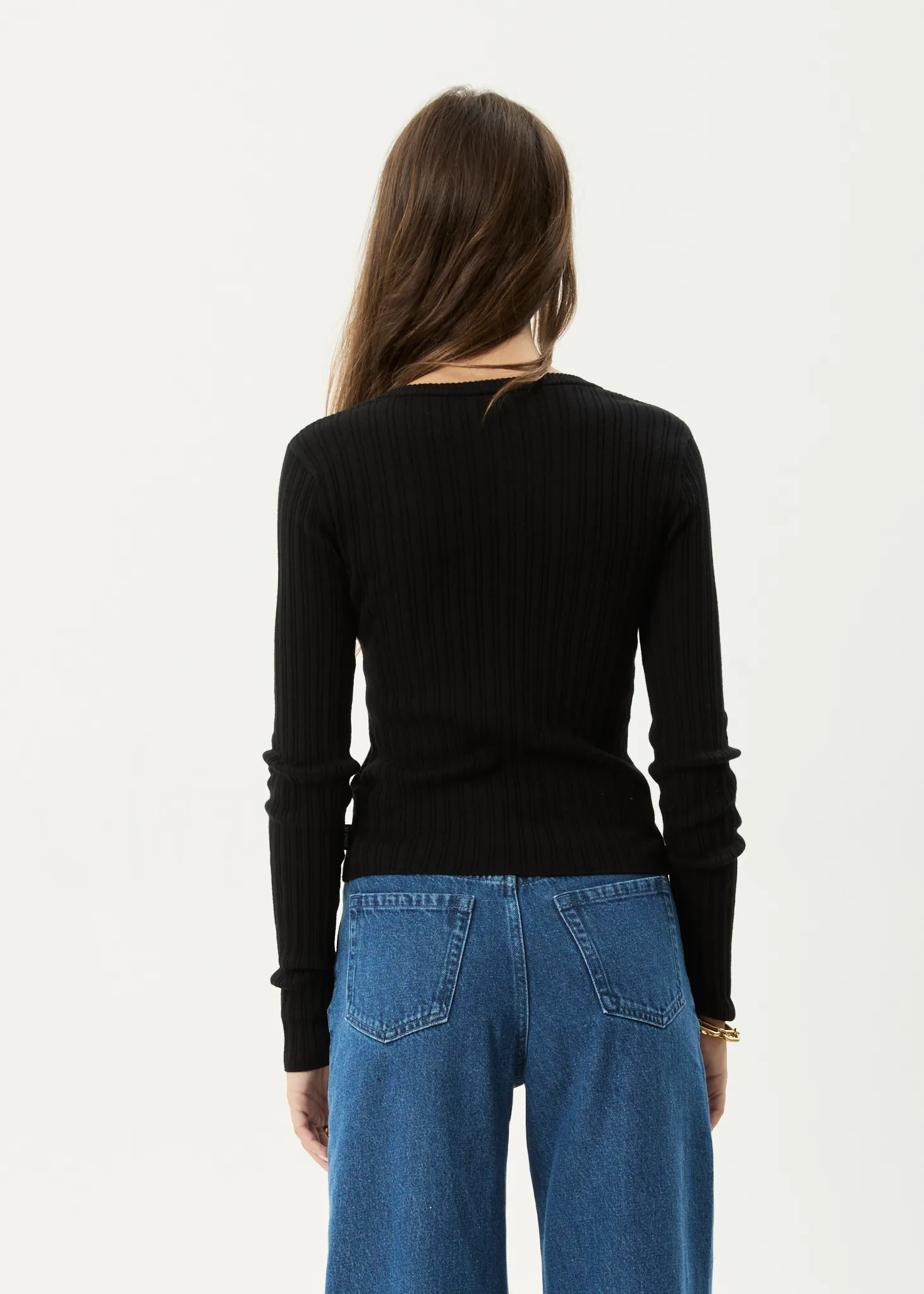 AFENDS Womens Bronte - Knit Cardigan - Black sold by Afends product image thumbnail 5