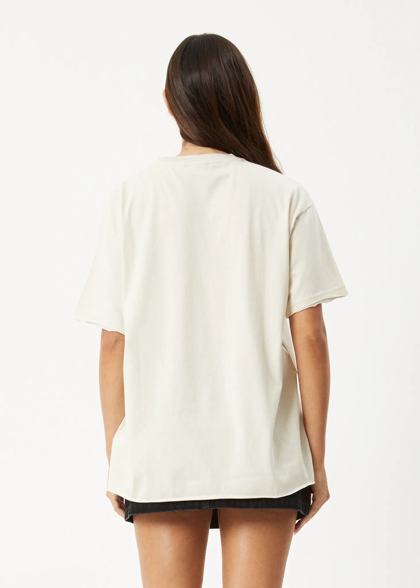 AFENDS Womens Shapes - Oversized Tee - Moonbeam sold by Afends product image thumbnail 5