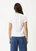 AFENDS Womens On Top -  Regular Tee - White sold by Afends