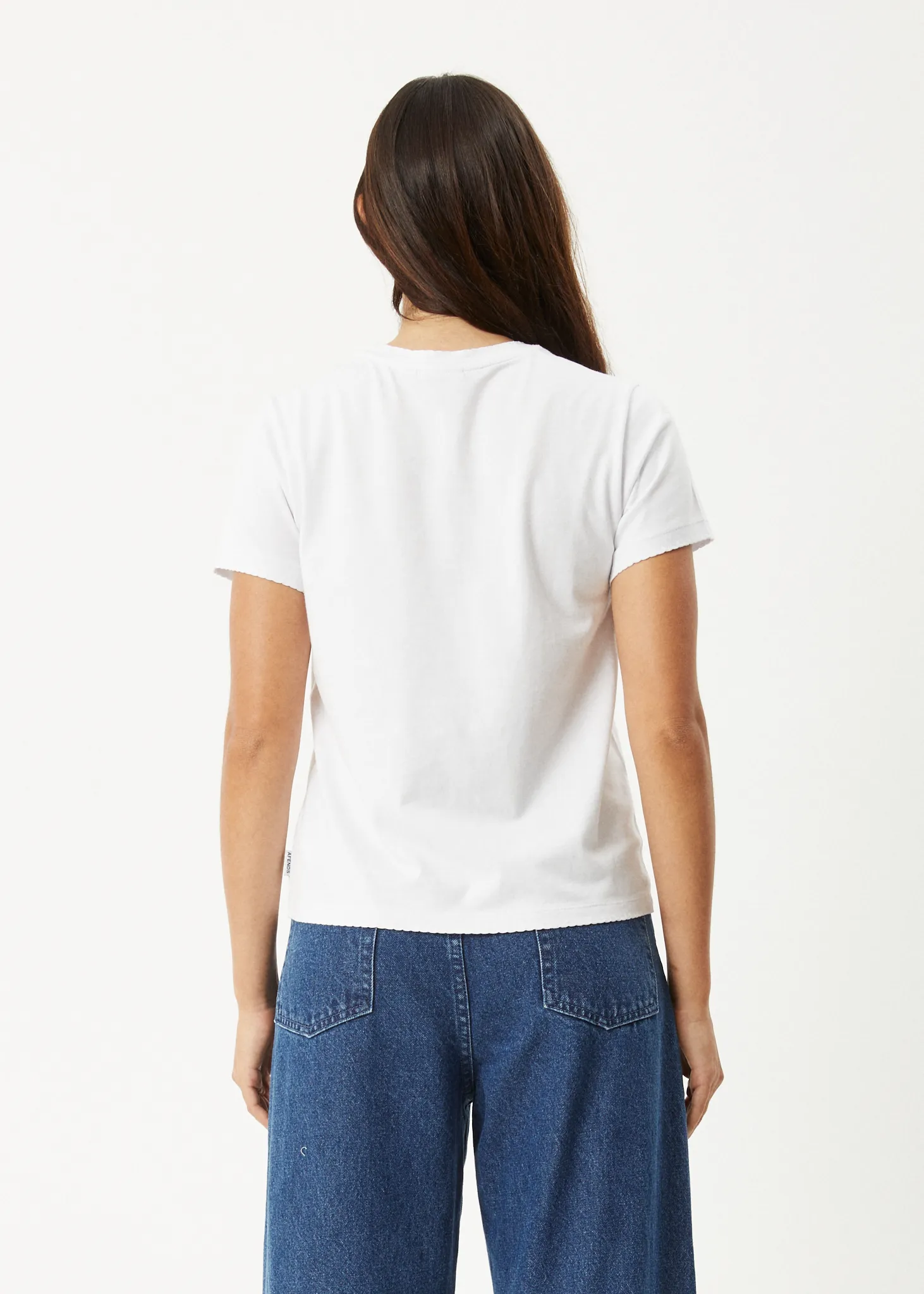 AFENDS Womens On Top - Regular Tee - White sold by Afends product image thumbnail 4