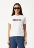 AFENDS Womens On Top -  Regular Tee - White sold by Afends